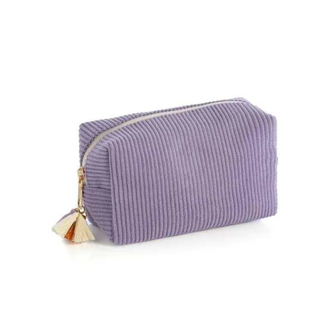 Cosmetic Bag | Roux Boxy Zip Pouch | Shiraleah