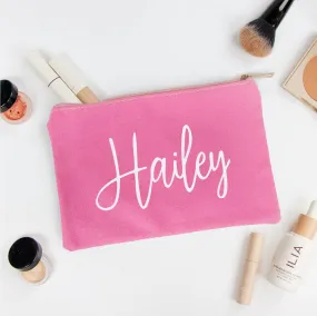 Custom Name Makeup Bag for Bridesmaids