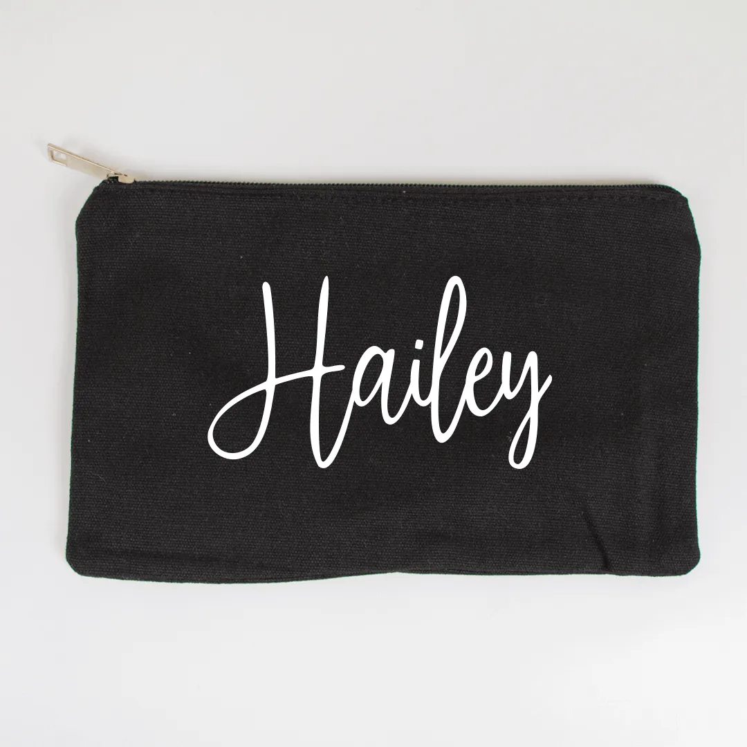 Custom Name Makeup Bag for Bridesmaids