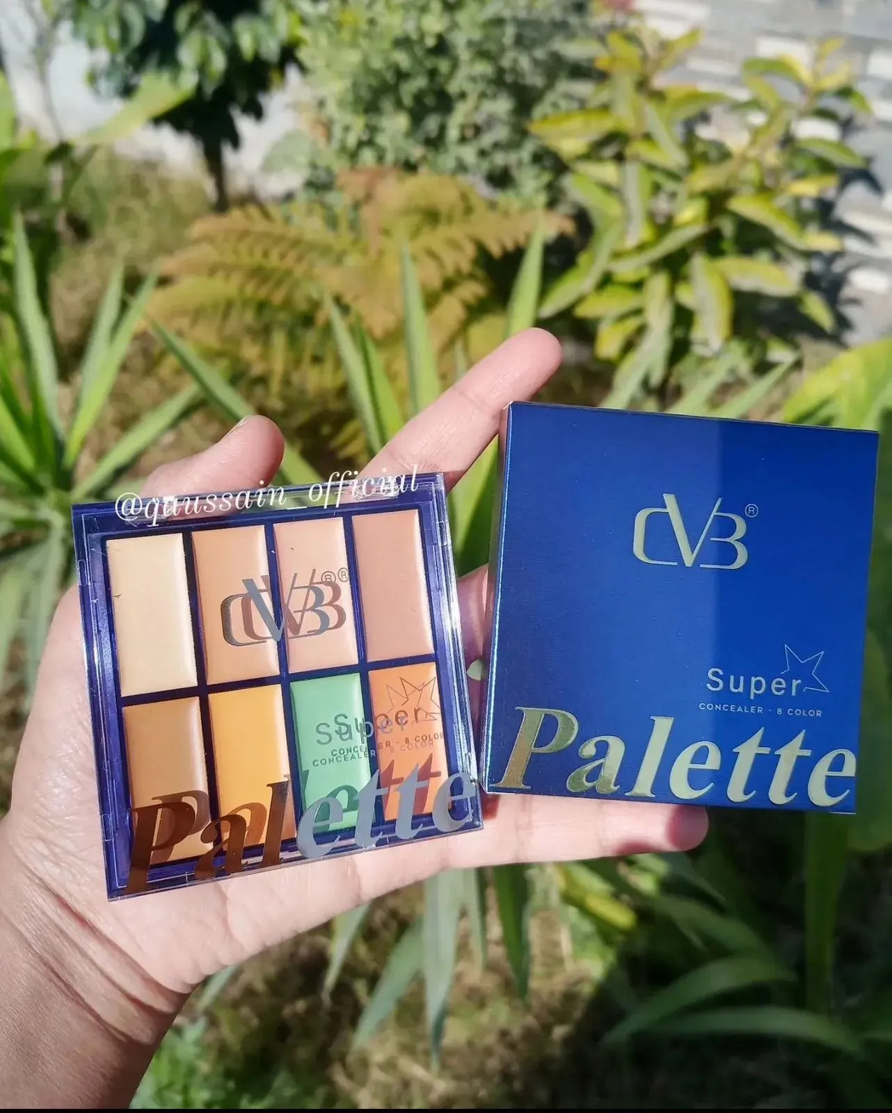 CVB Cosmetic Super Mini 8 Color Concealer Palette