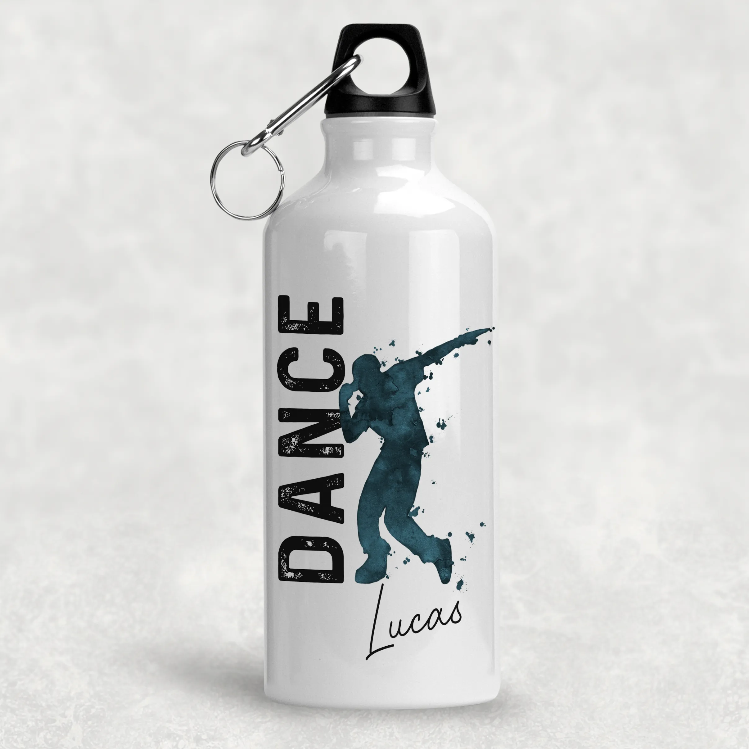 Dance Personalised Aluminium Water Bottle 400/600ml