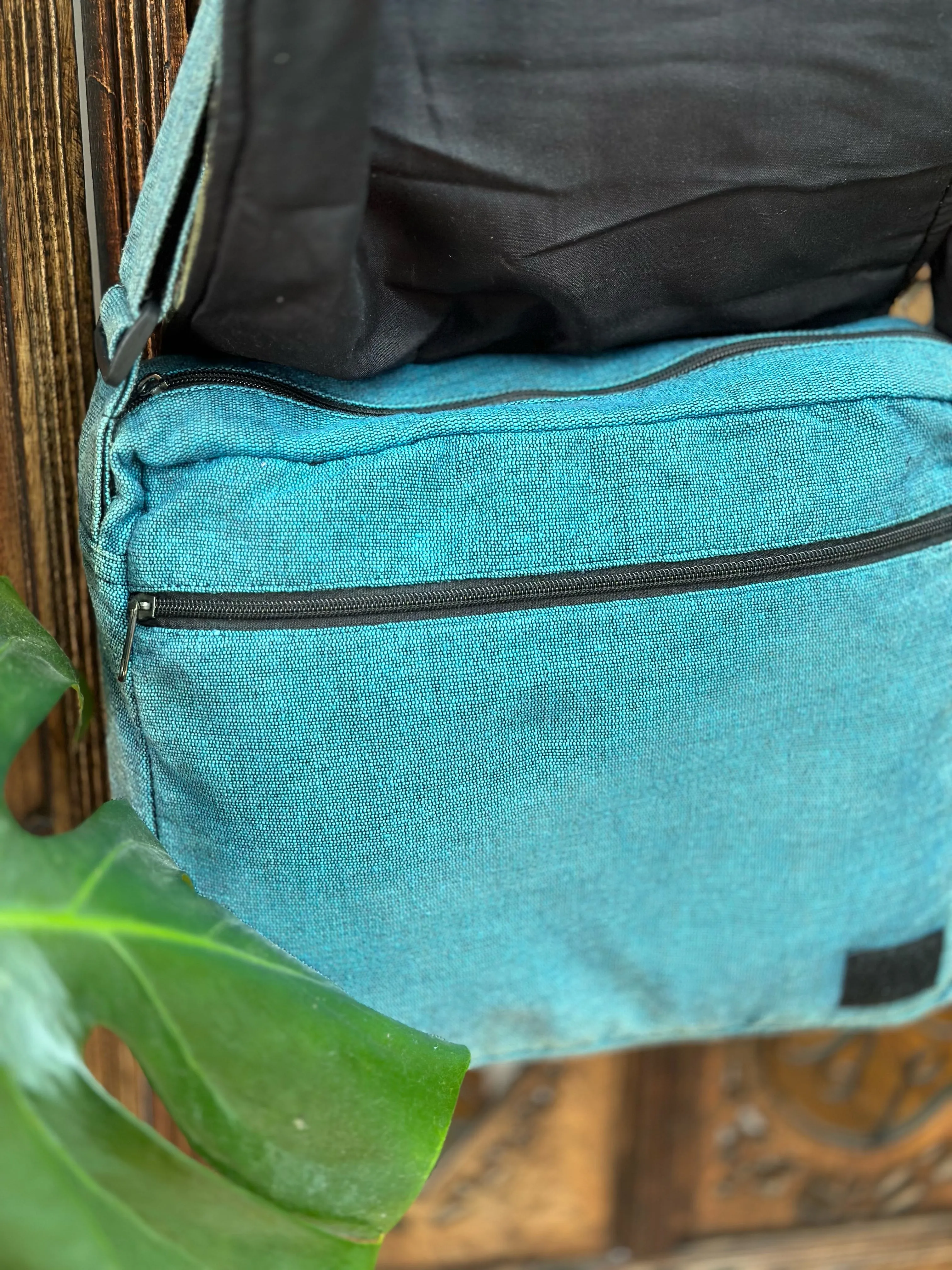 DREAMY LAGOON BLUE TREE OF LIFE SATCHEL BAG