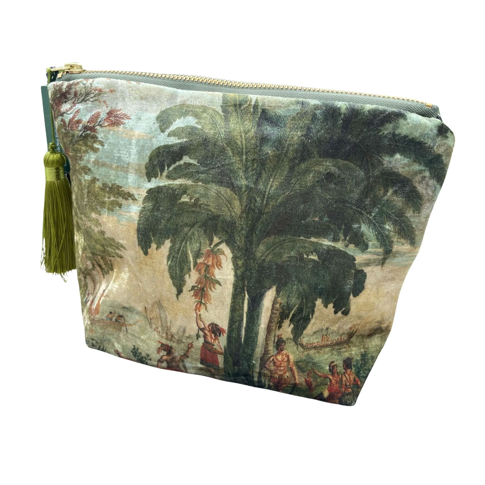 Dufour Pacifique Velvet Cosmetic Bag