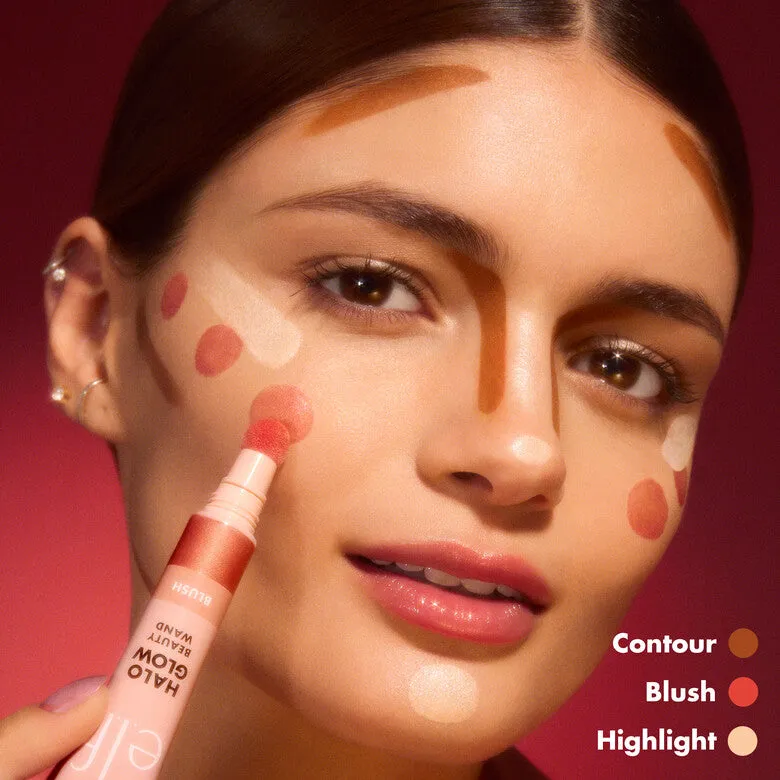 Elf Halo Glow Blush Beauty Wand - Rosé You Slay