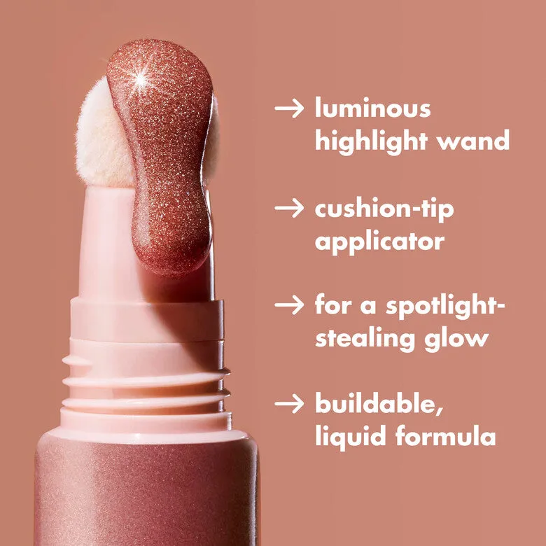 Elf Halo Glow Highlight Beauty Wand - Rose Quartz