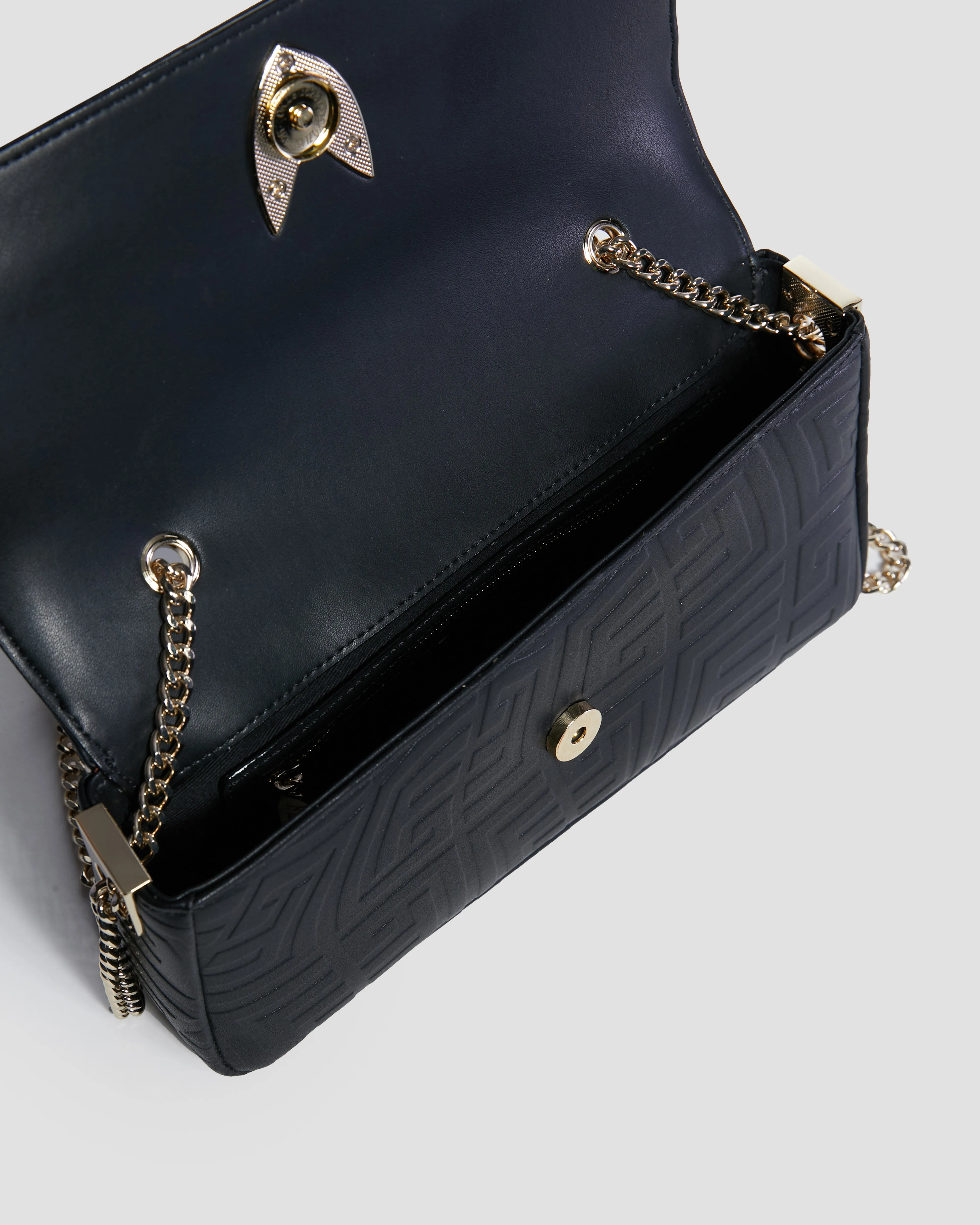 Embossed Crossbody Bag