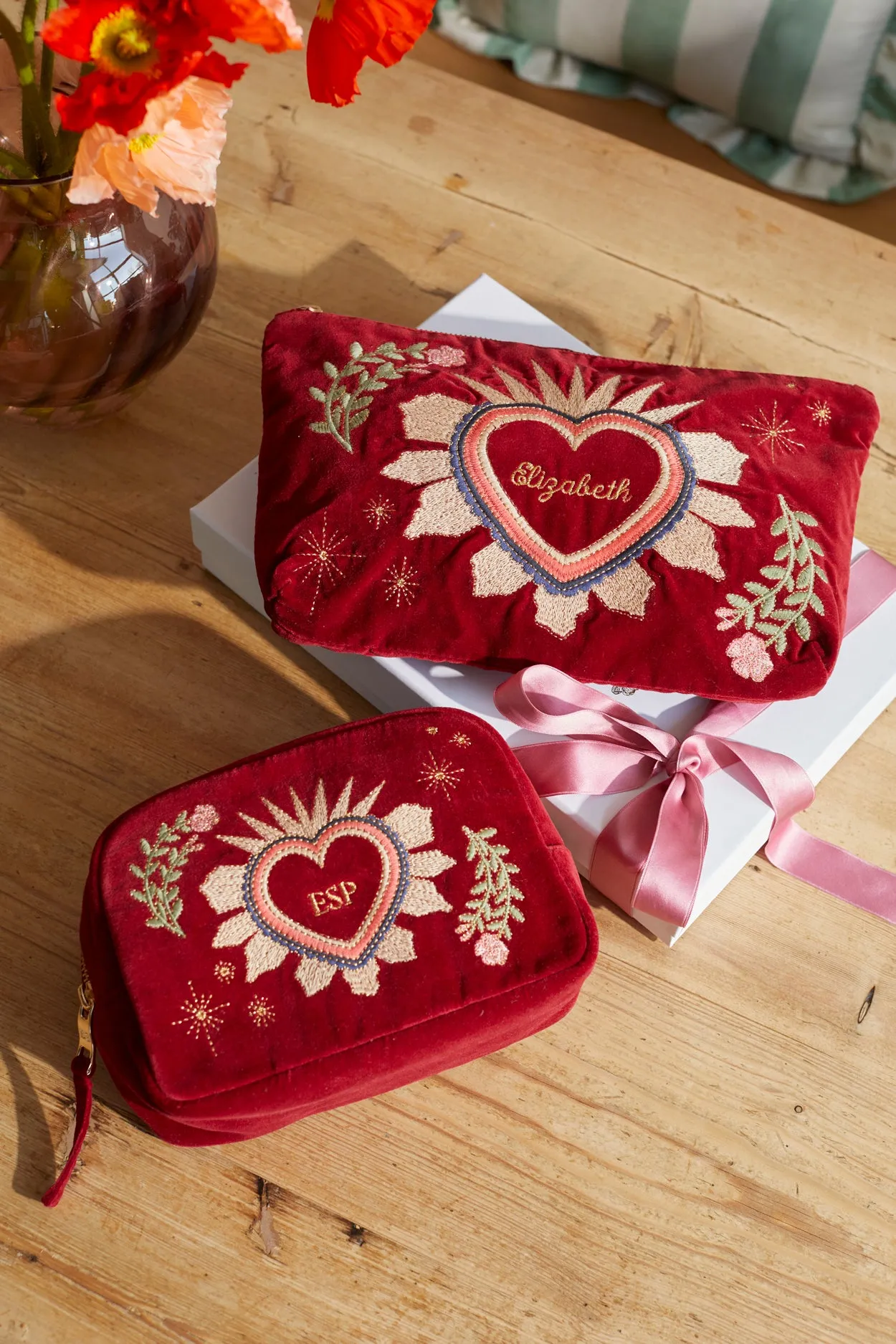 Enchanted Heart Makeup Bag