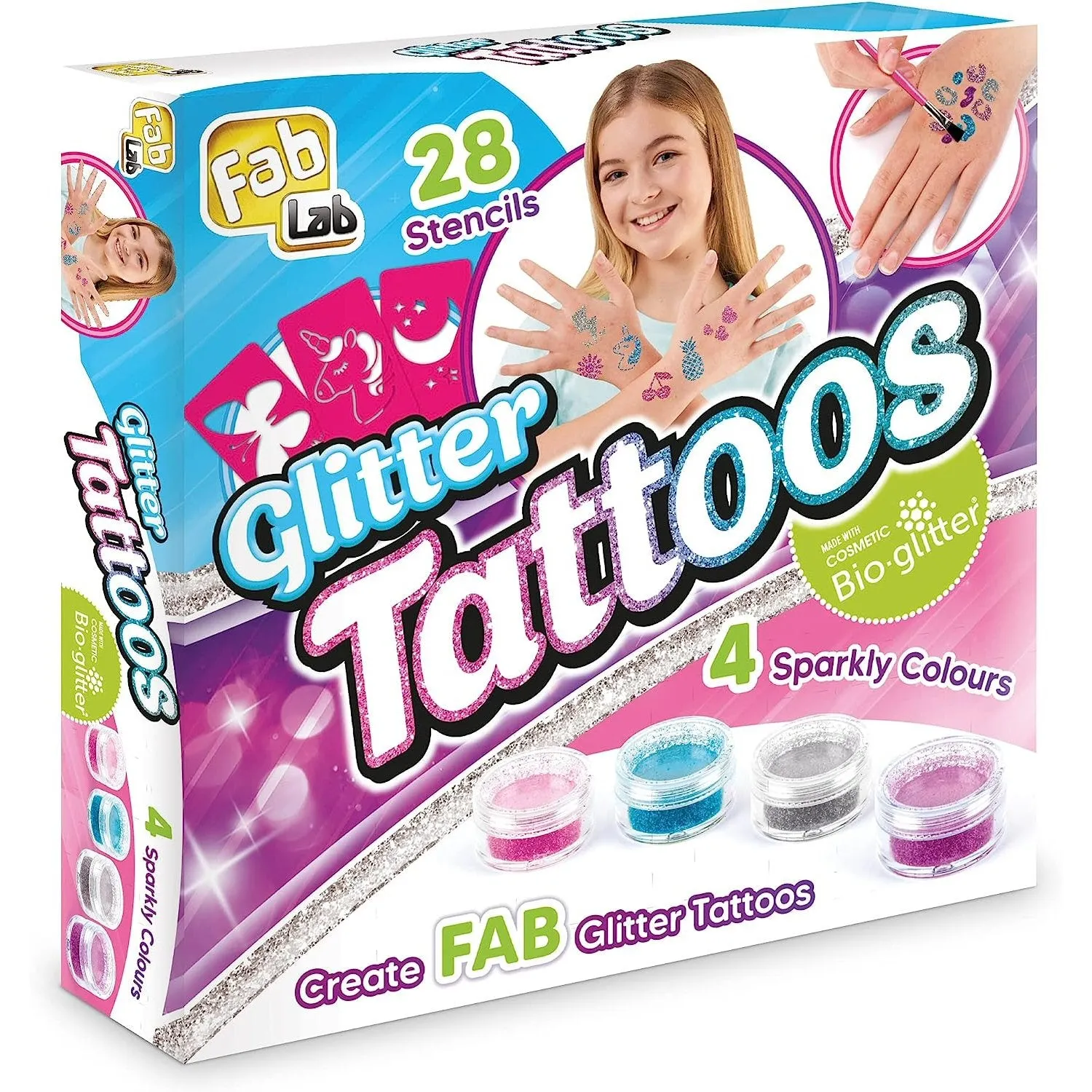 FabLab Mixed Glitter Tattoos