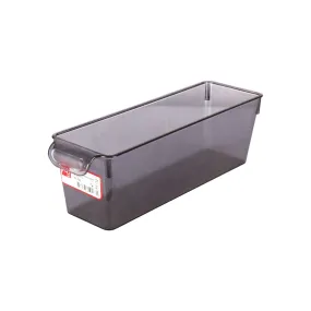 Foly Life Plastic Fridge Storage Organizer with Lid 100x325x100 TM-733 Titiz
