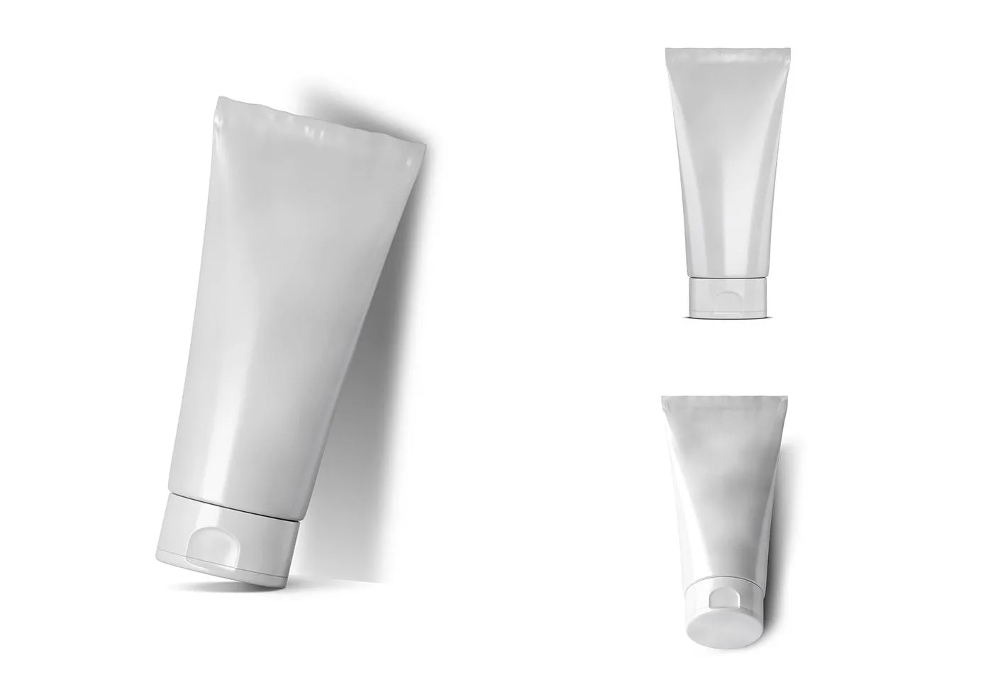 Free Cosmetic Tube Mockups Set
