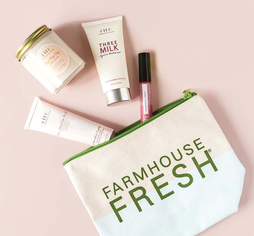FREE! FHF Canvas Cosmetic Bag