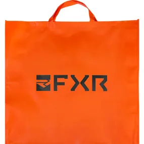 FXR 241981-3010-13 Reusable Tote Bag (100 Per Box) Orange Black - Large