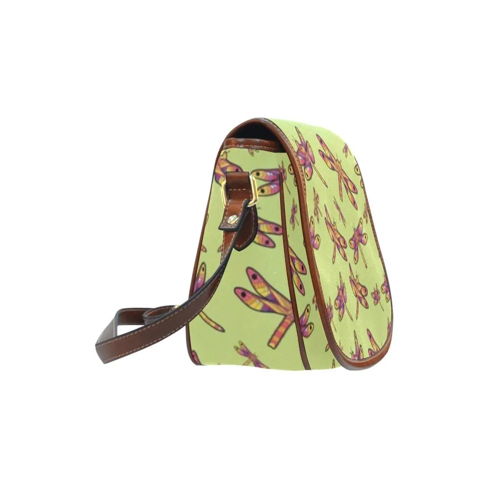 Gathering Lime Saddle Bag/Small