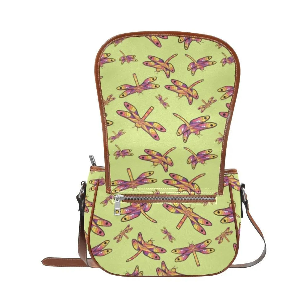 Gathering Lime Saddle Bag/Small