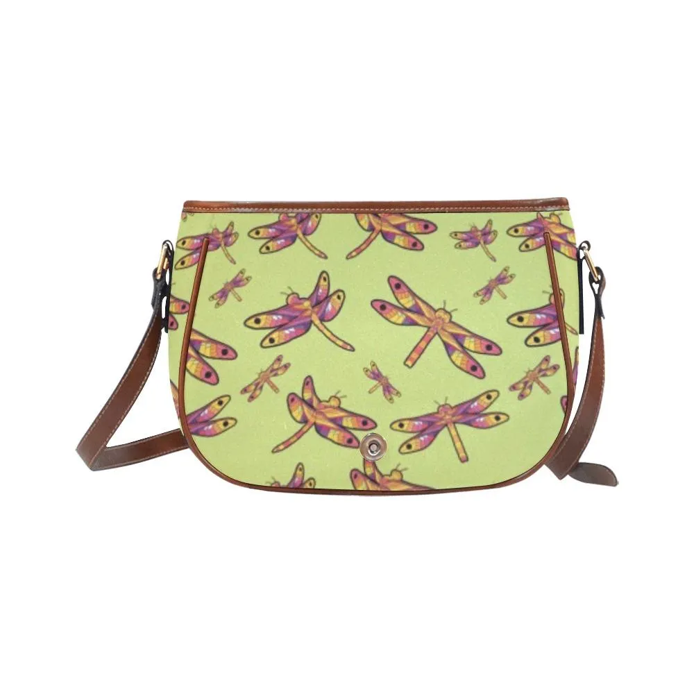 Gathering Lime Saddle Bag/Small