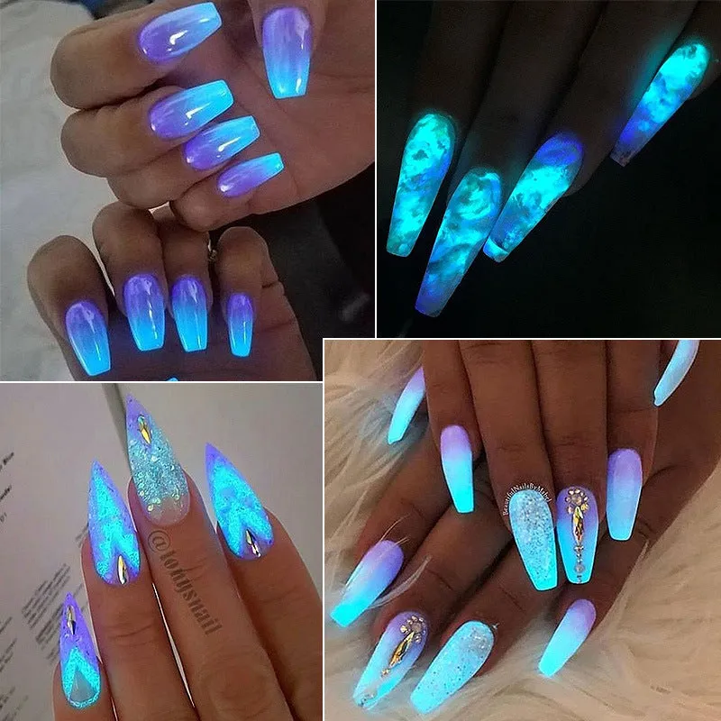Glitter Set Mermaid Aurora Nail Powder
