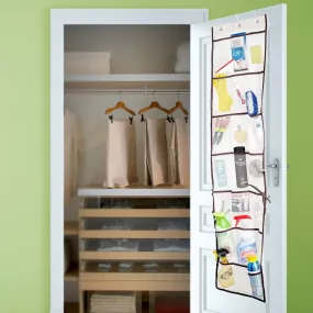 Halter Over the Door 42 Pocket Organizer Multi-Purpose Teenage Storage Solution