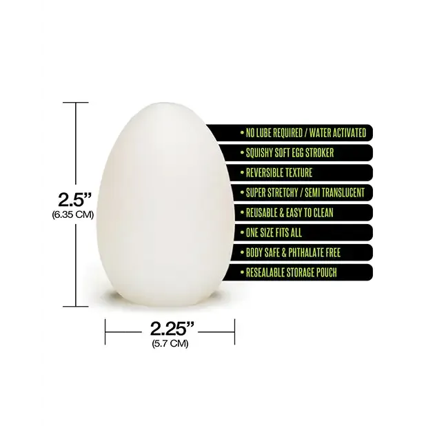 Happy Ending Just Add Water Self-Lubricating Whack Pack - Egg
