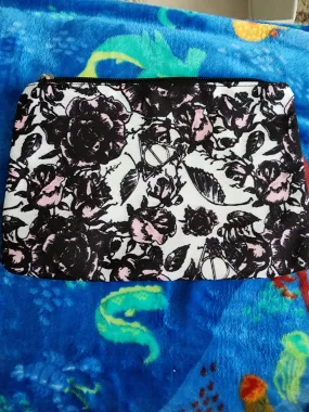 Harry Potter Deathly Hollows and Roses Cosmetic Bag