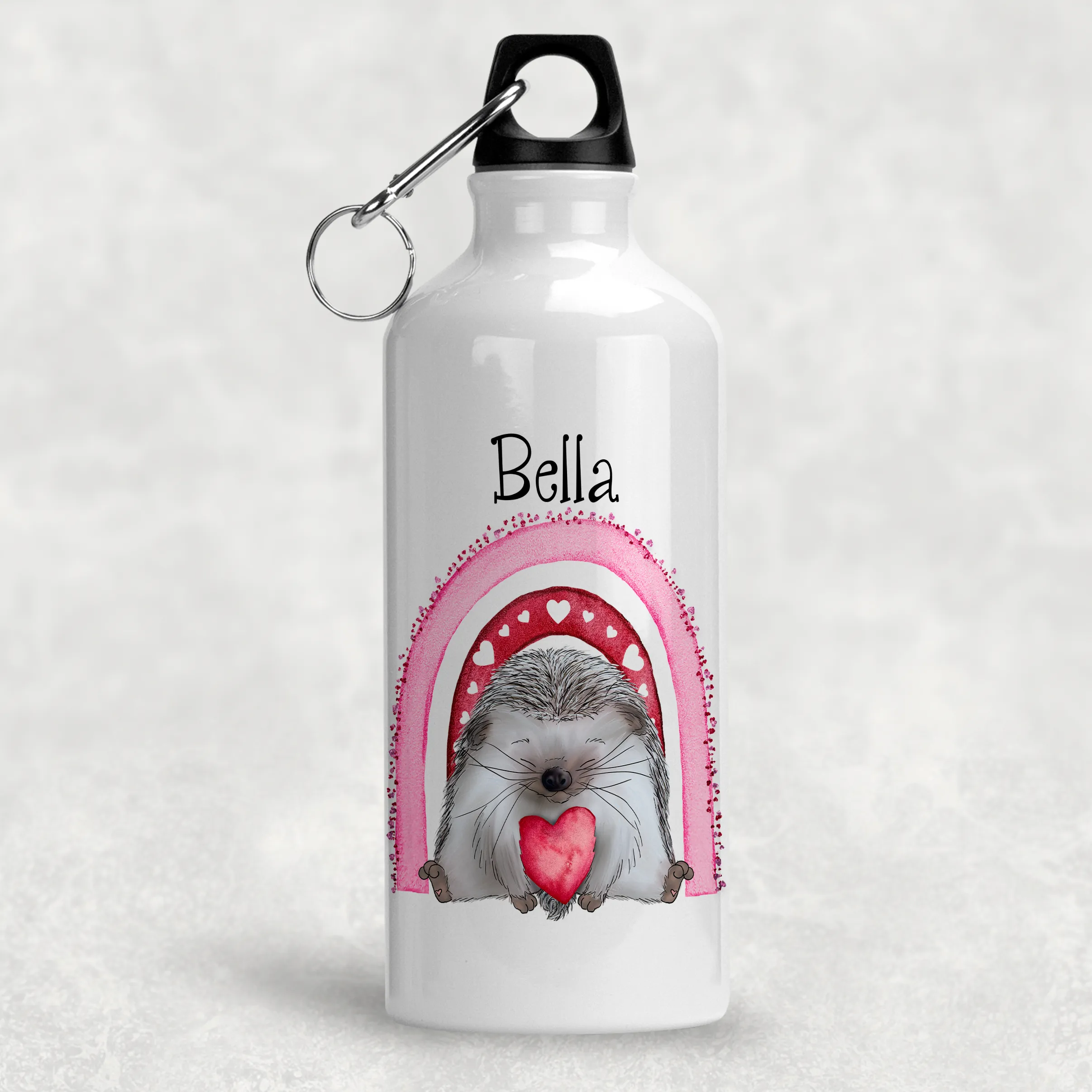 Hedgehug Personalised Aluminium Water Bottle 400/600ml