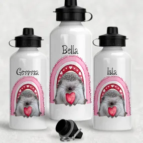 Hedgehug Personalised Aluminium Water Bottle 400/600ml
