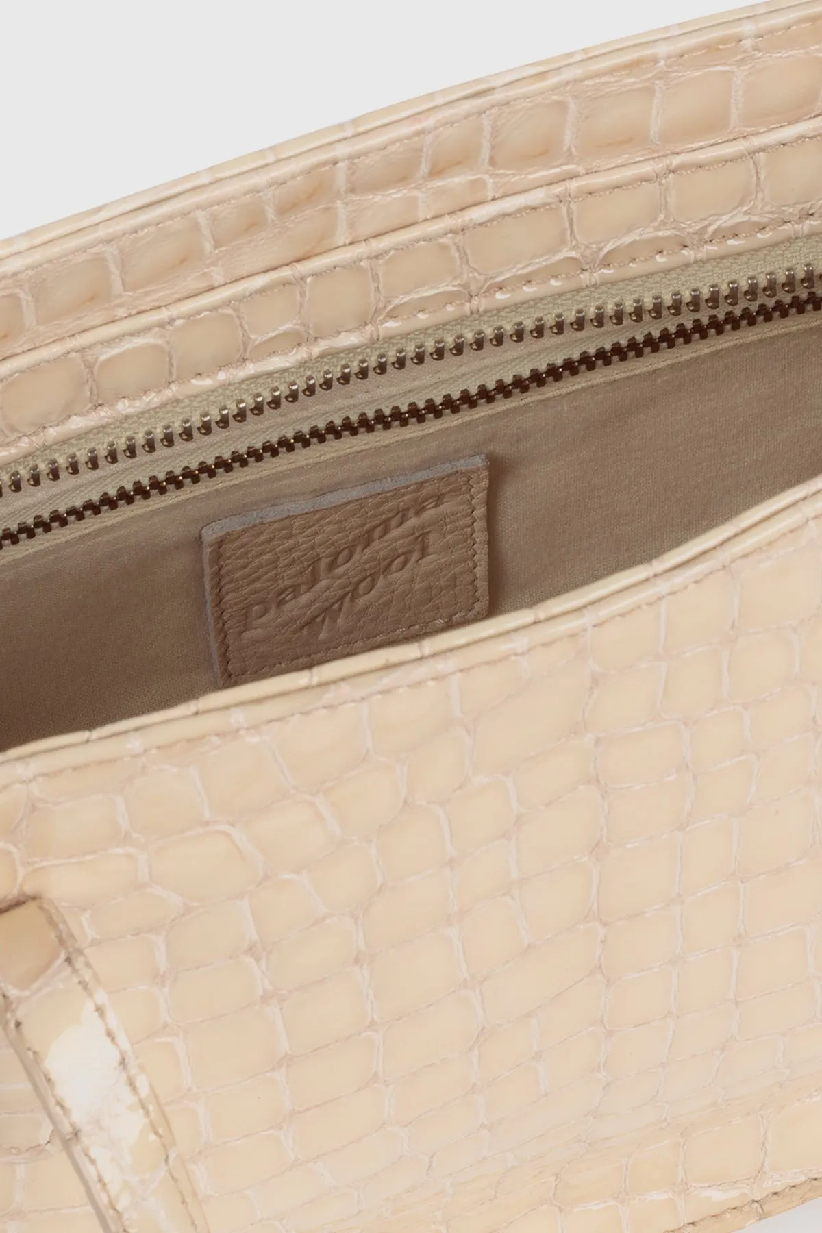 Hermosa Leather Bag - Ecru