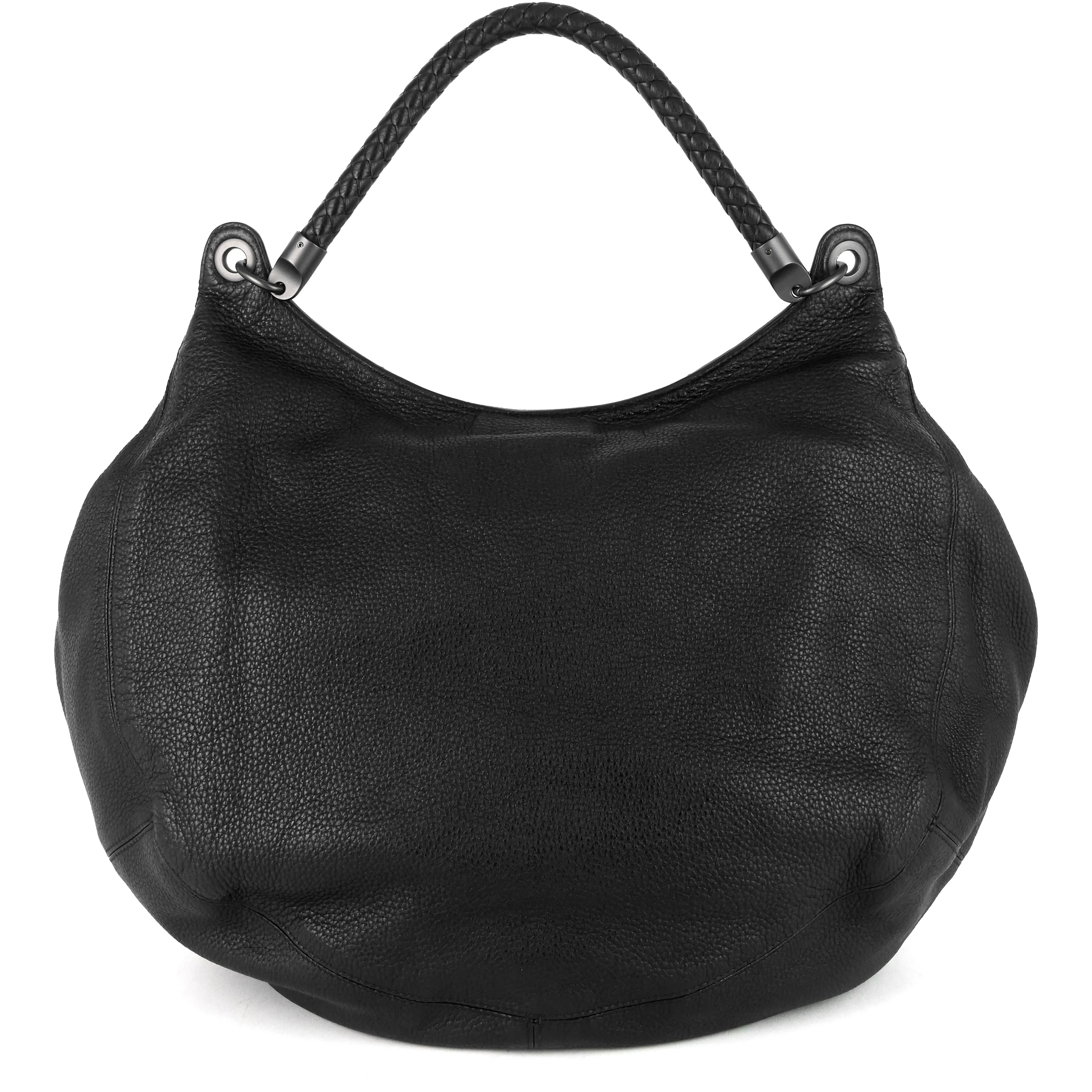 Intrecciato Cervo Leather Flap Bag