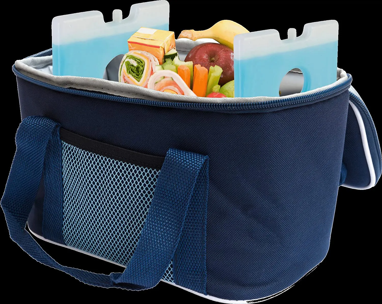 Jay Bags Slim Fit Ice Packs for Coolers, Lunch Boxes, and Lunch Bags, Reusable, 4.5" x 4.5" x 0.4" Inches, 4 Pack