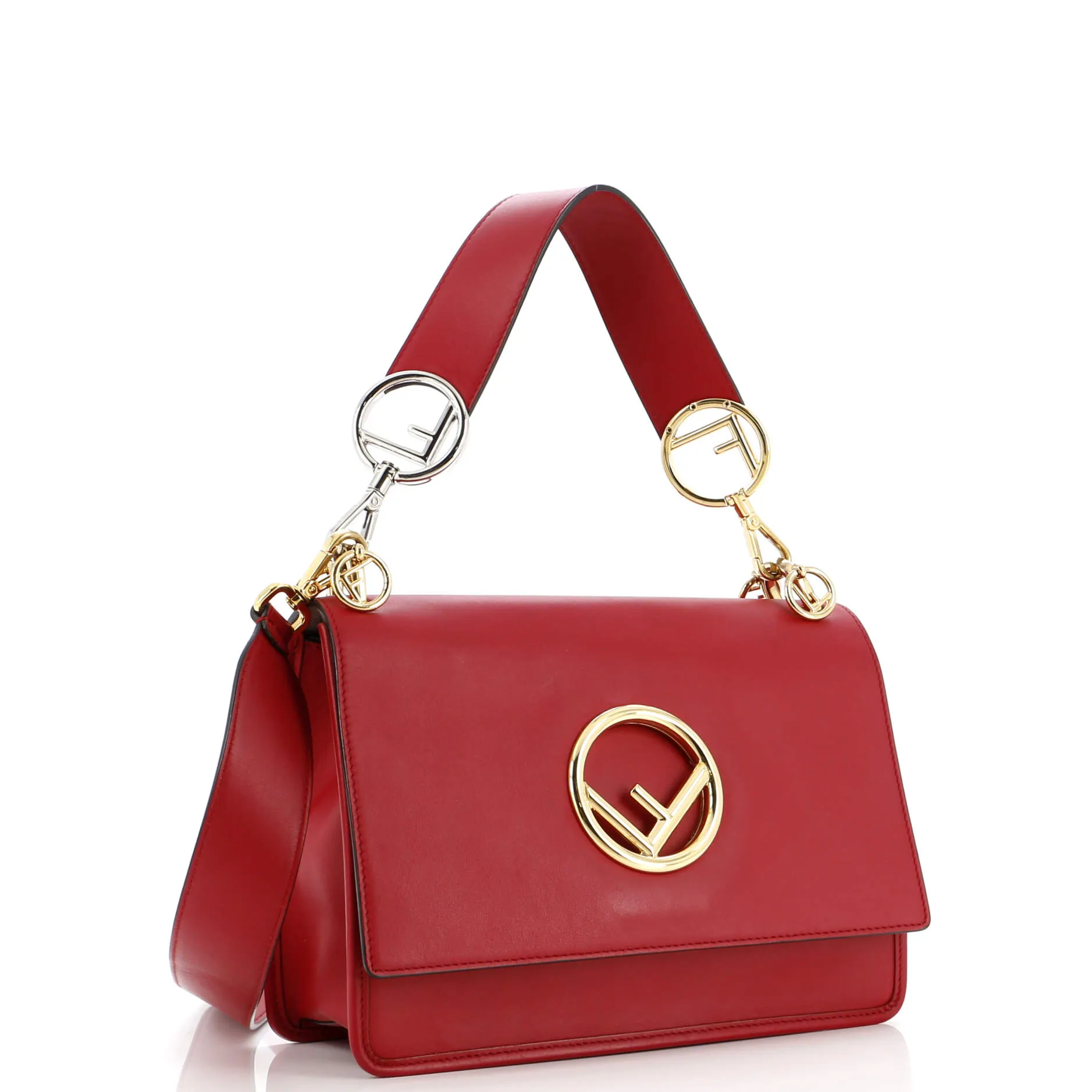 Kan I F Shoulder Bag Leather Medium