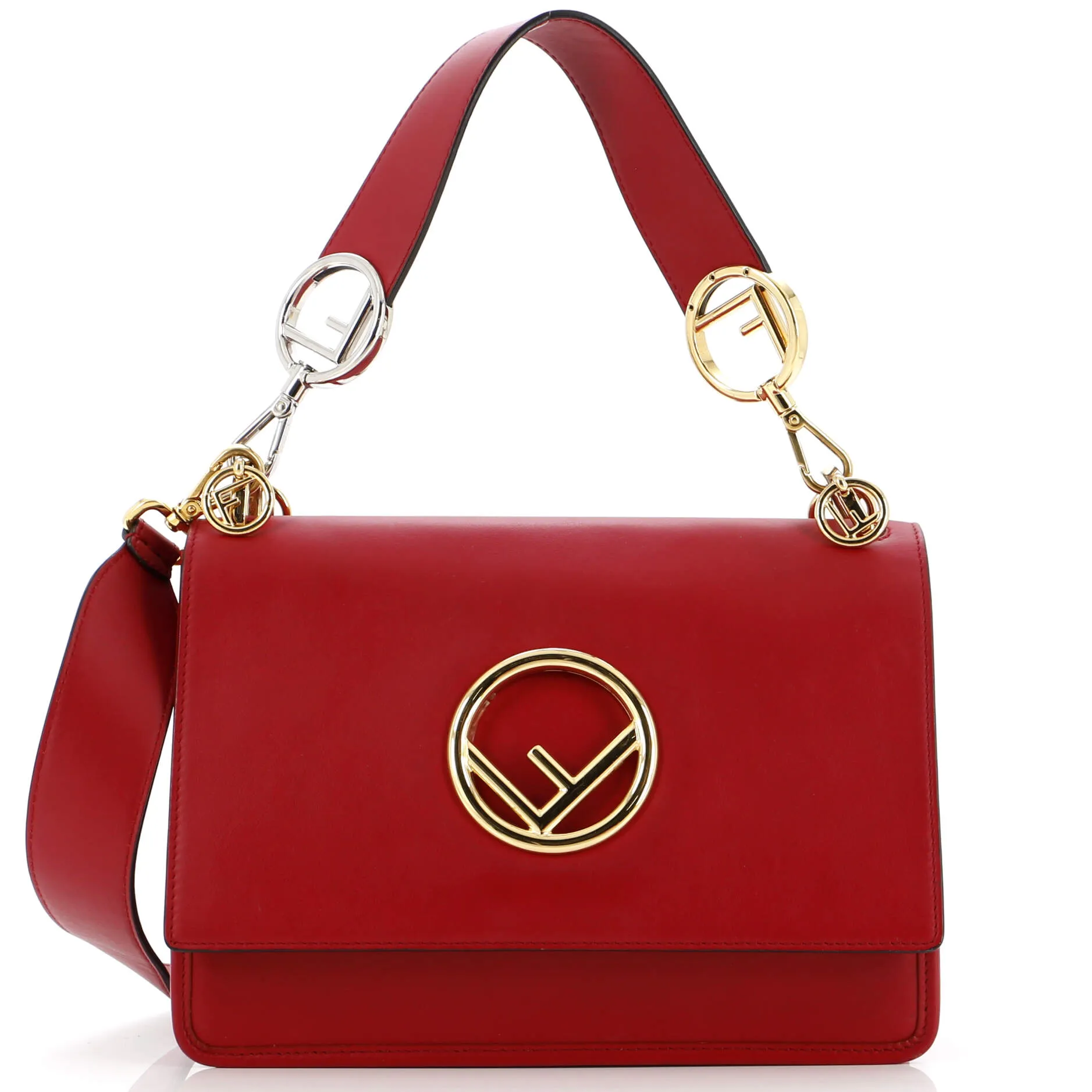 Kan I F Shoulder Bag Leather Medium