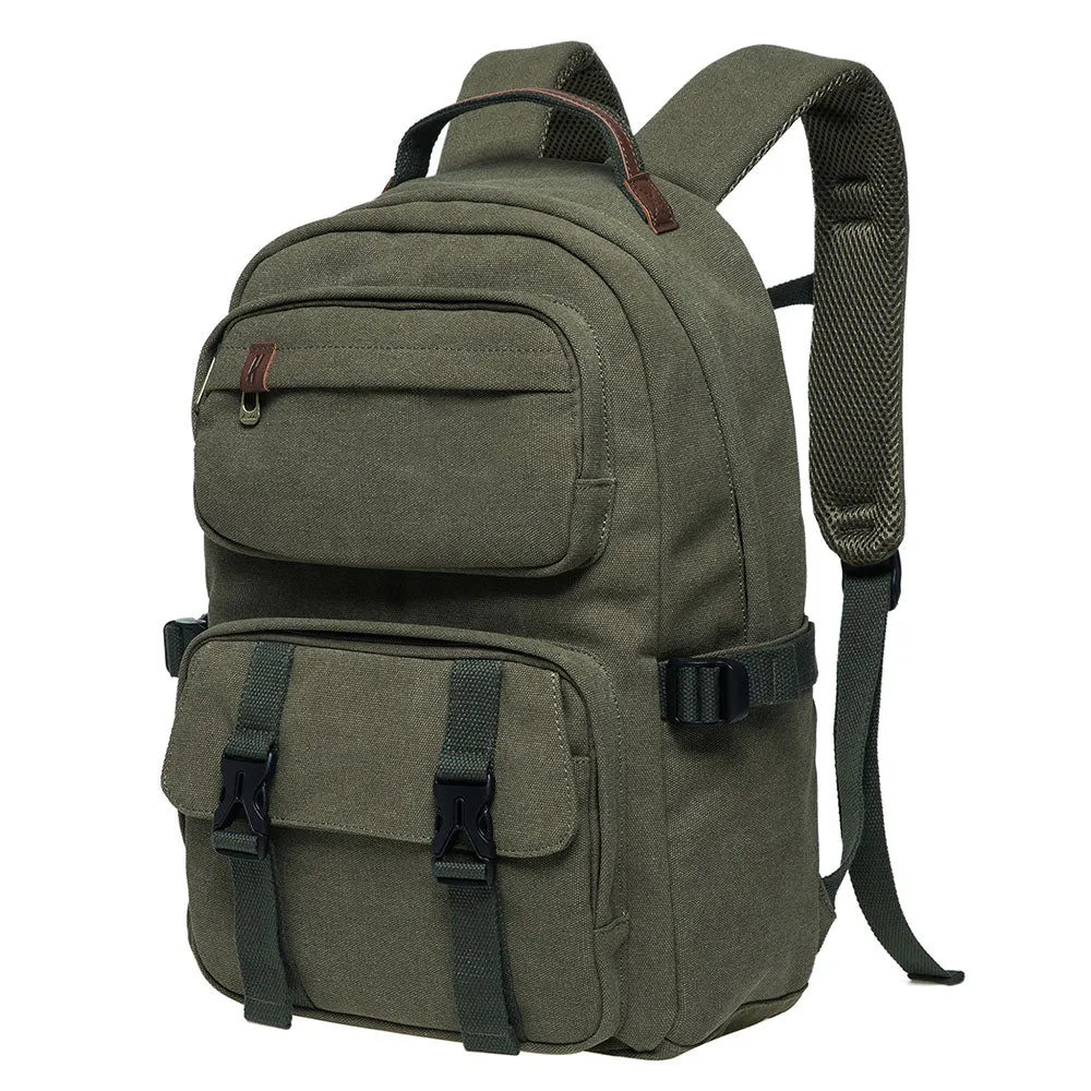 KAUKKO Backpack for daily use, ( KS20-2ARMYGREEN/18.5L ）