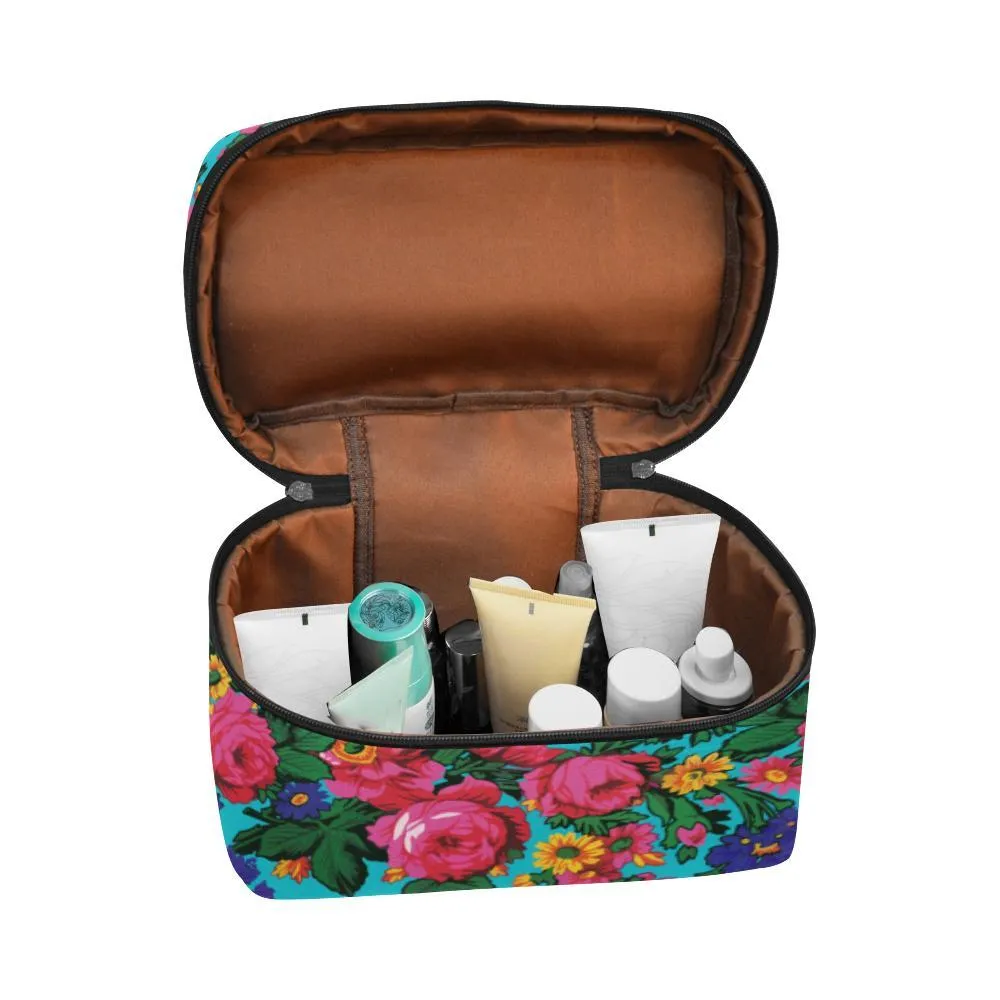Kokum's Revenge-Sky Cosmetic Bag/Large