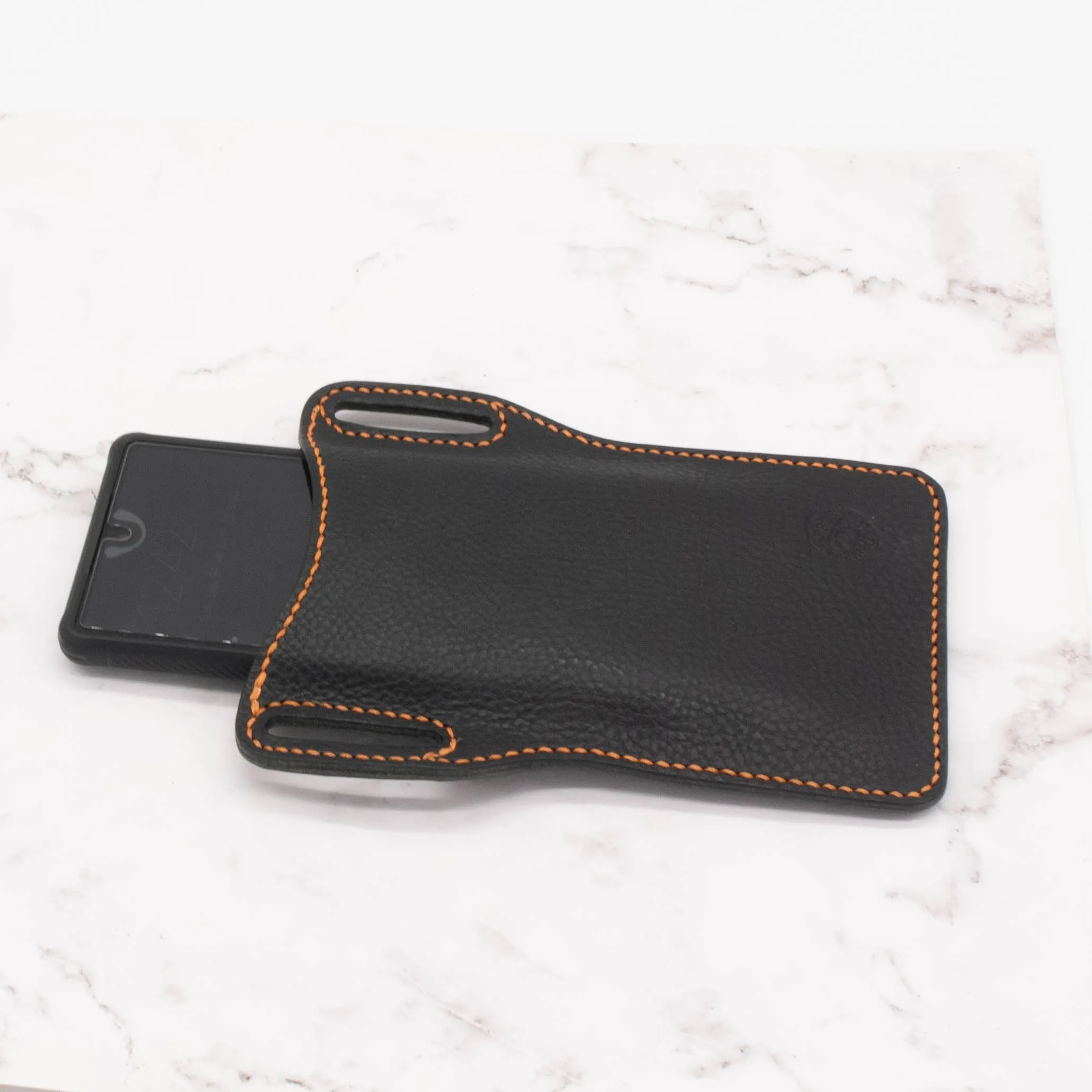 Leather Belt Loop Phone Carrier Bag