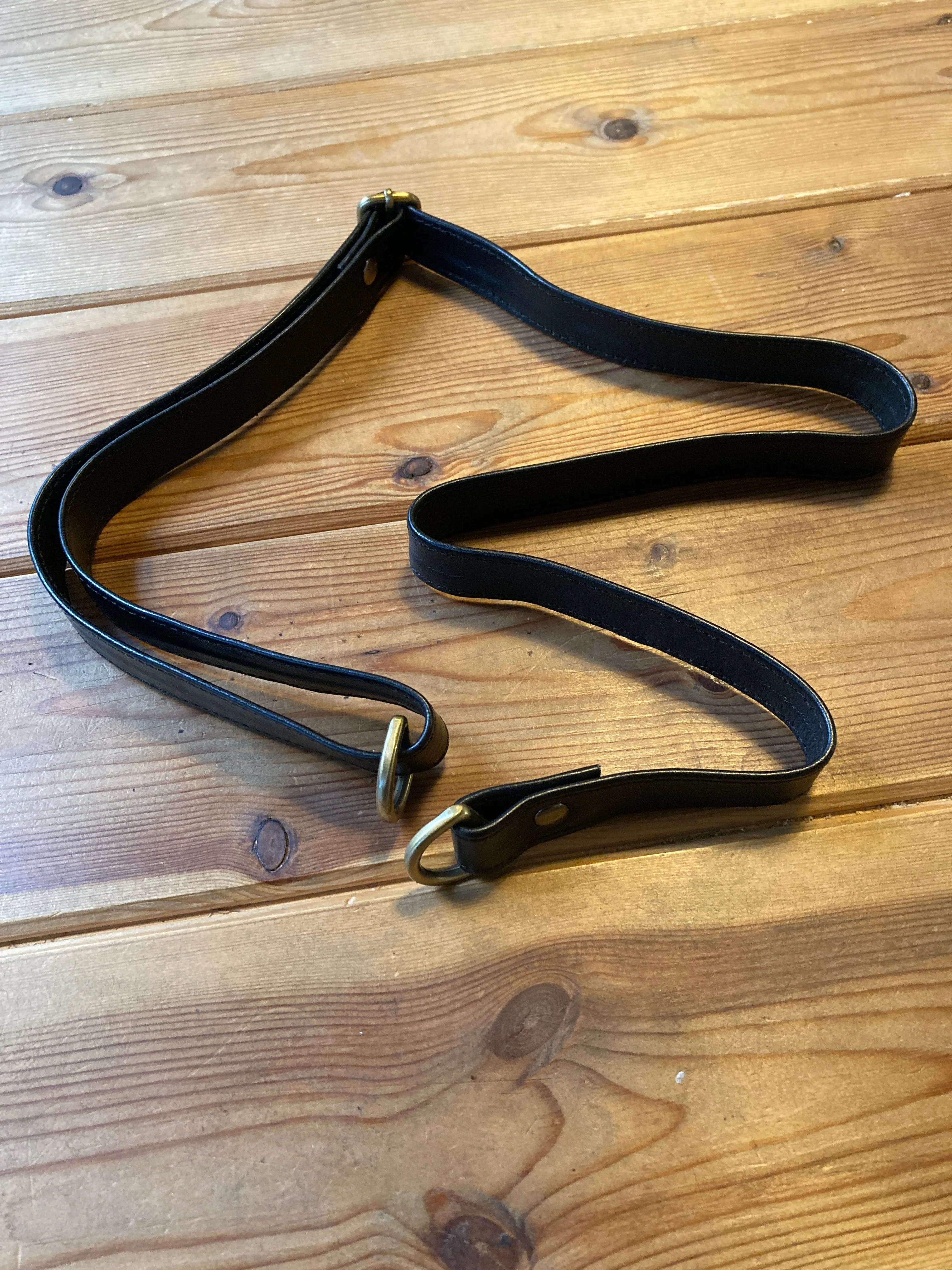 Leather Hip Pouch -  Vickers - Black