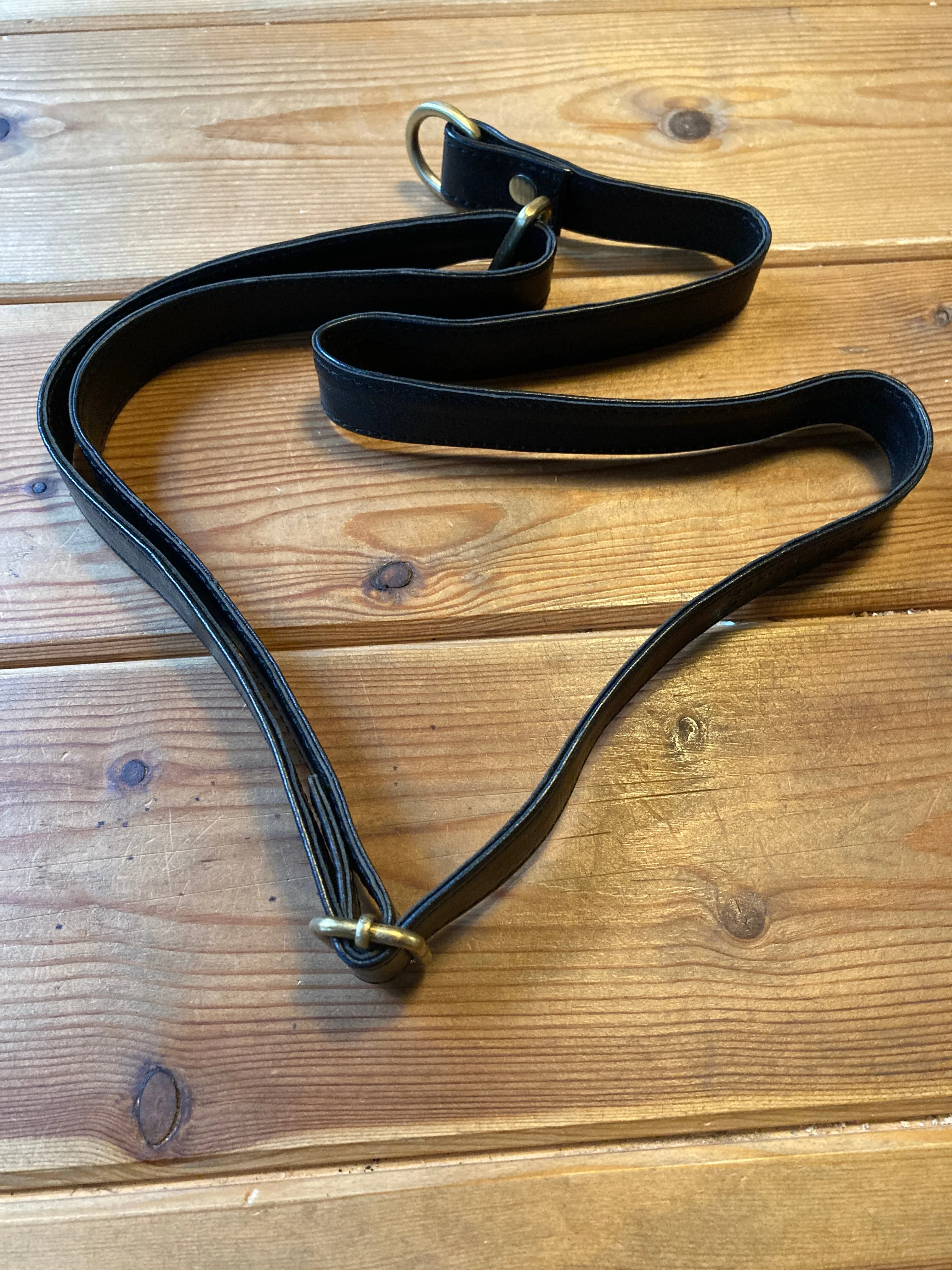 Leather Hip Pouch -  Vickers - Black