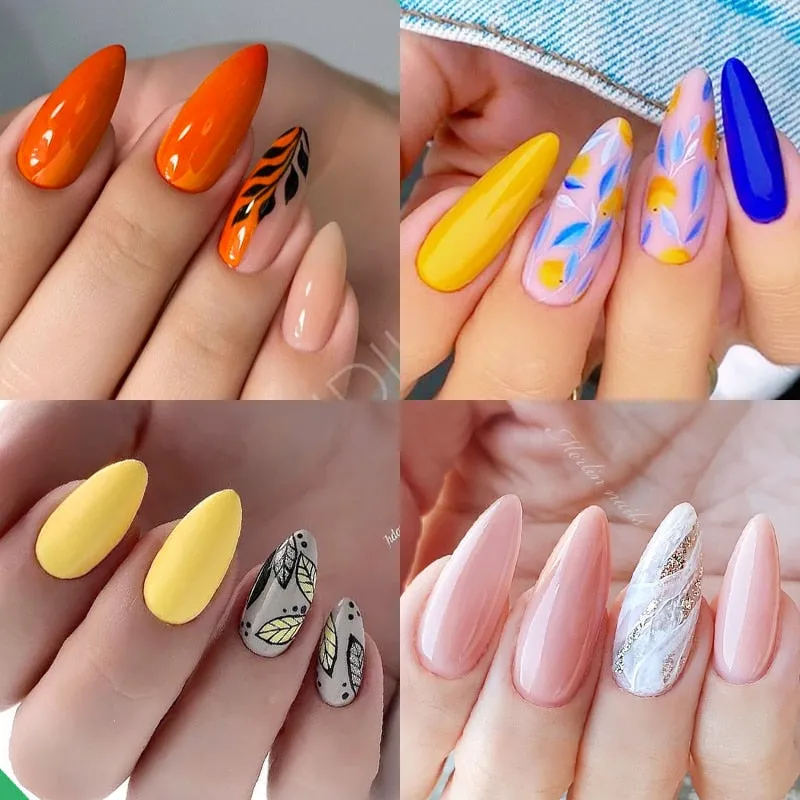 LILYCUTE 3PCs Rose Gold Gel Nail Polish Manicure Set Glitter Nail Gel Semi Permanent Base Top Coat UV Gel Nail Art Design Hybrid