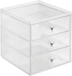Luci Drawers - 3 Drawer Clear