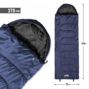 Major Sleeping Bag 370gr/M² - Midnight Blue