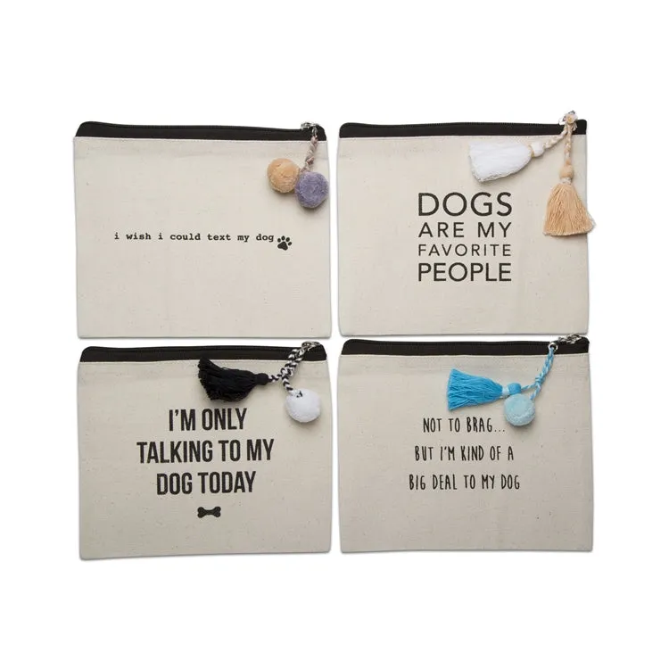 Man's Best Friend Cosmetic Pouch