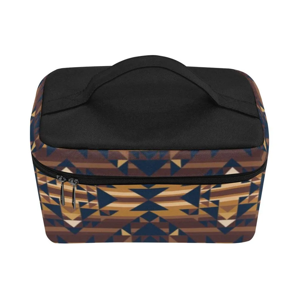 Marron Cloud Cosmetic Bag/Large