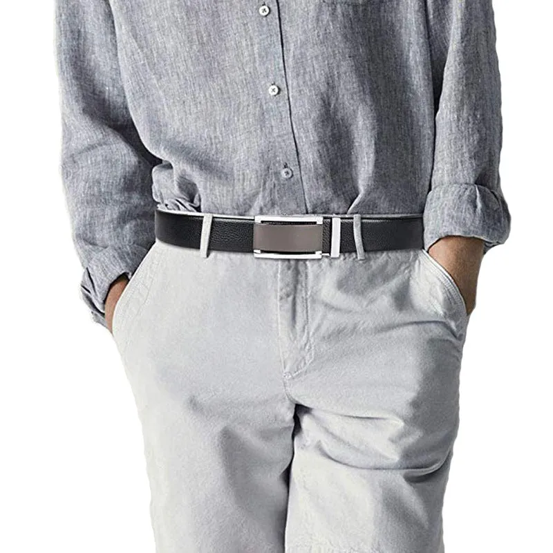 Men's Automatic Buckle First Layer  Gift Belt