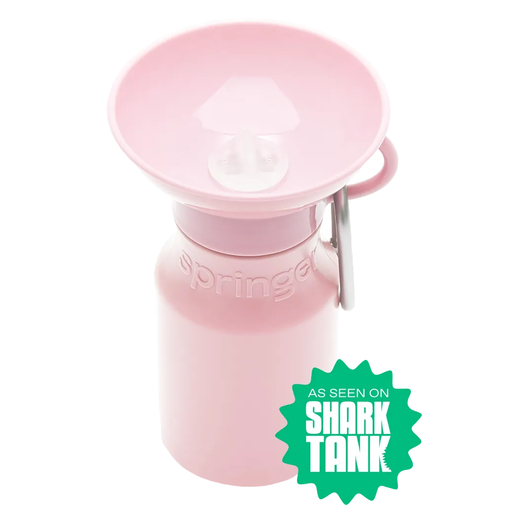 Mini Dog Travel Bottle 15oz - Cotton Candy