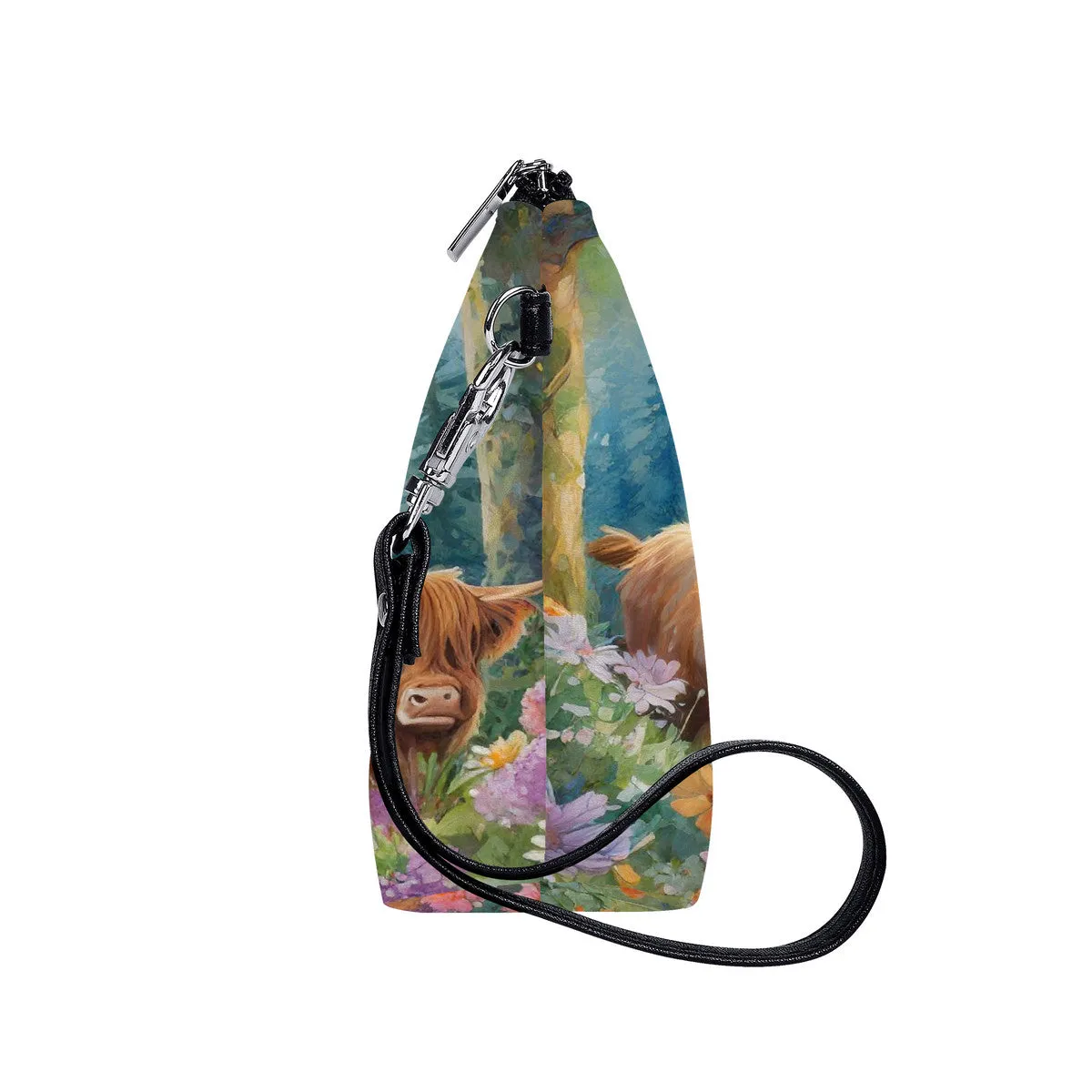 Miniature Highland Cows Cosmetic Bag