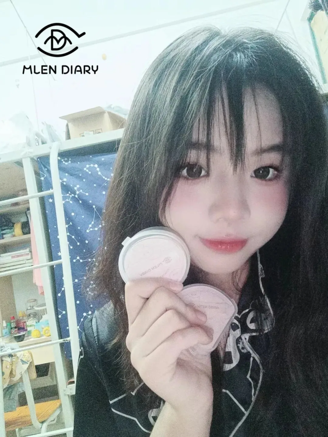 MLEN DIARY Cotton Air Cushion Powder Puff