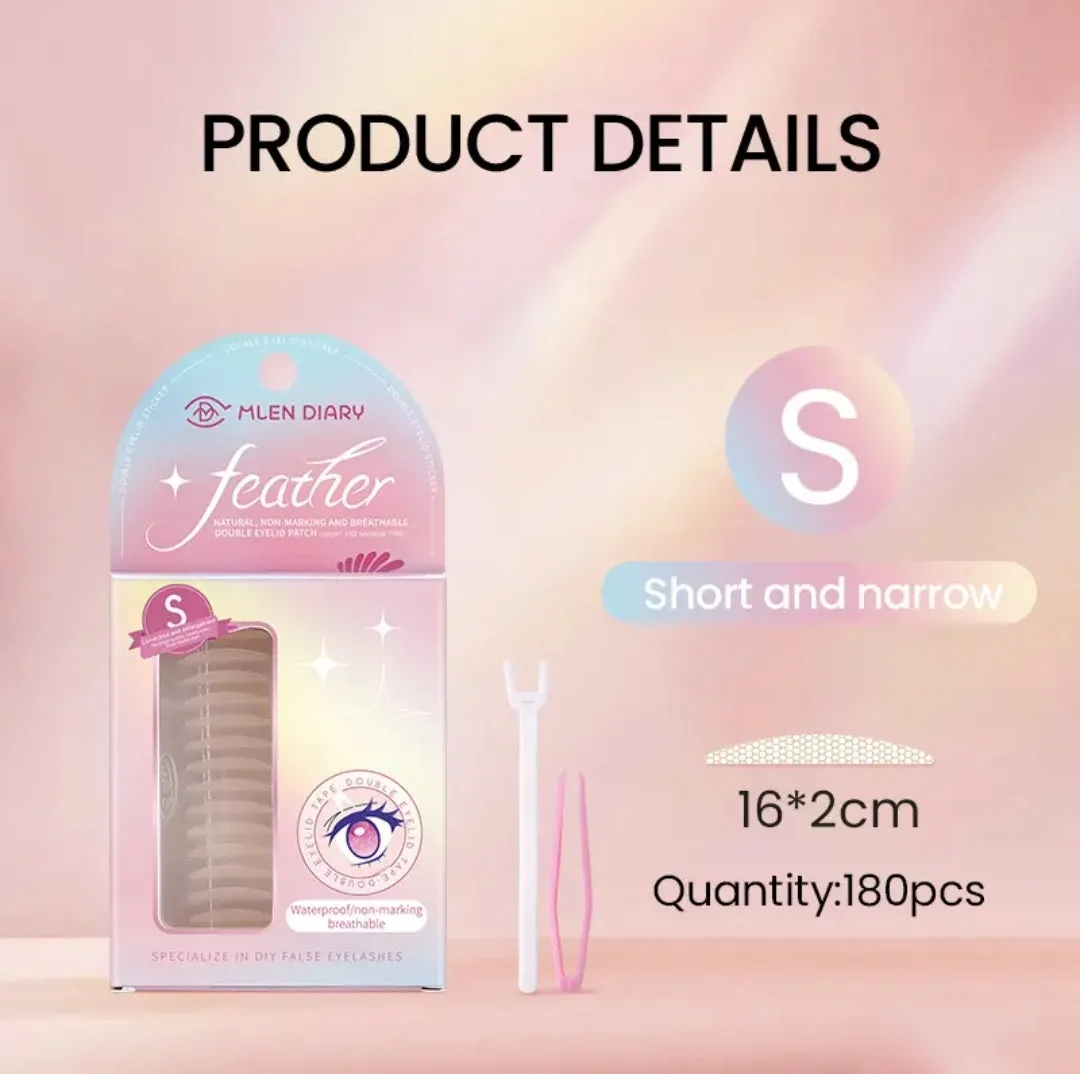 ‎MLEN DIARY Double Eyelid Tape Lace Seamless 双眼皮贴