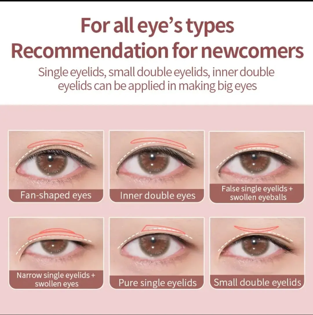 ‎MLEN DIARY Double Eyelid Tape Lace Seamless 双眼皮贴