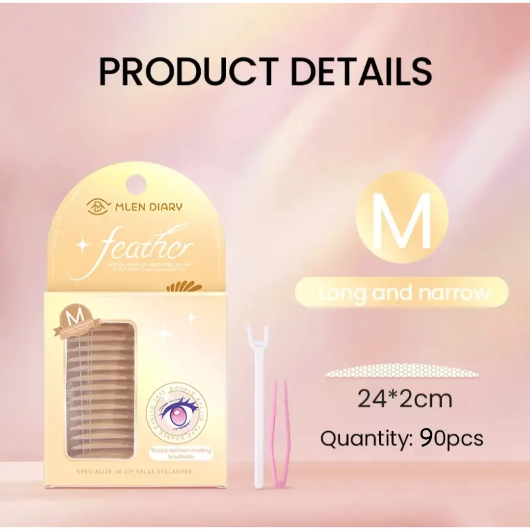 ‎MLEN DIARY Double Eyelid Tape Lace Seamless 双眼皮贴
