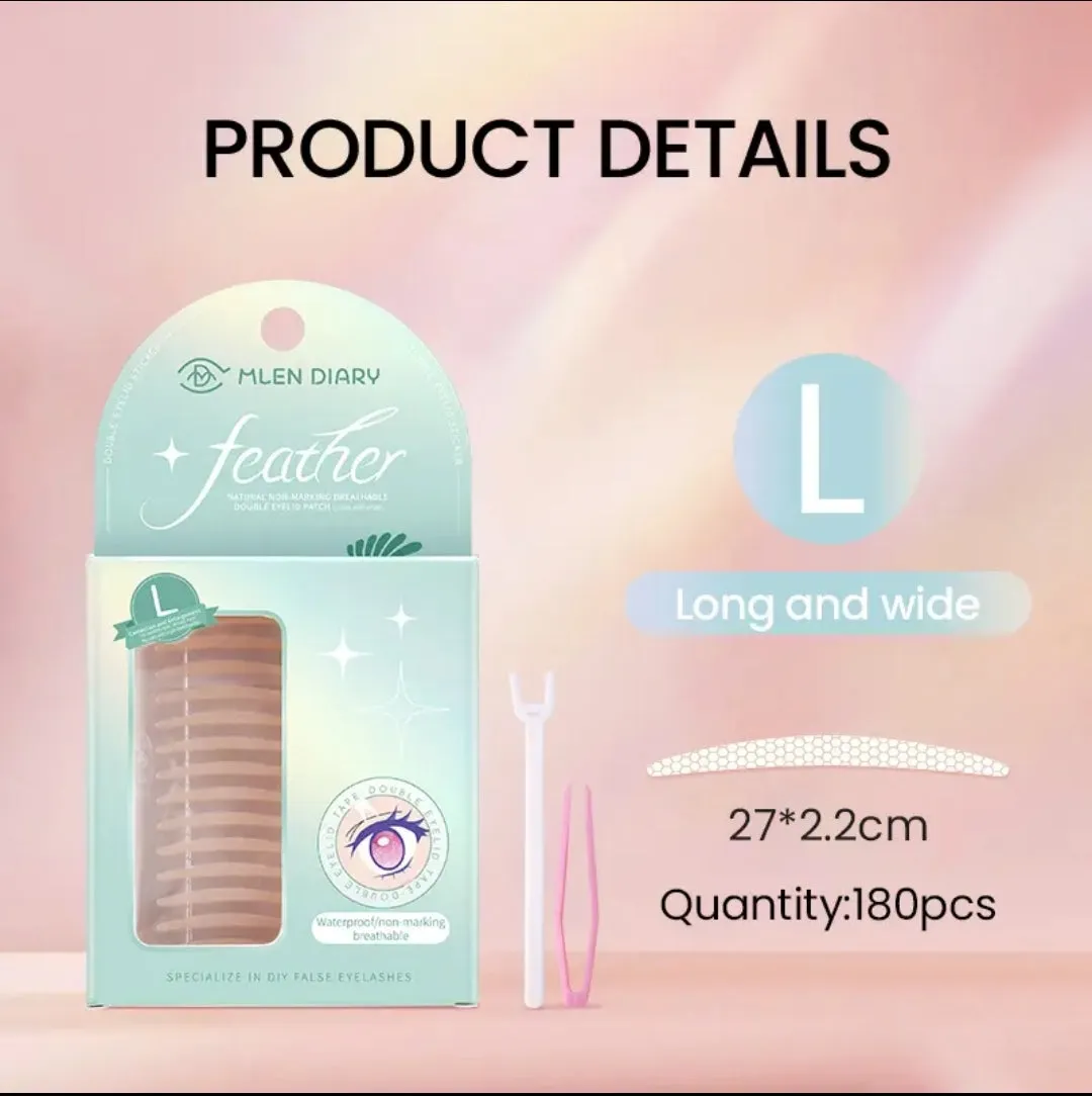 ‎MLEN DIARY Double Eyelid Tape Lace Seamless 双眼皮贴
