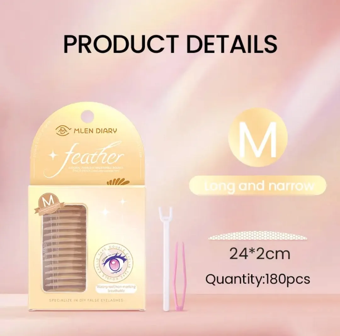‎MLEN DIARY Double Eyelid Tape Lace Seamless 双眼皮贴