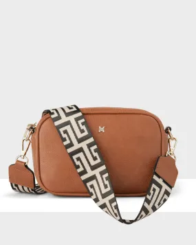 Monica Camera Crossbody Bag   Graphic Bag Strap